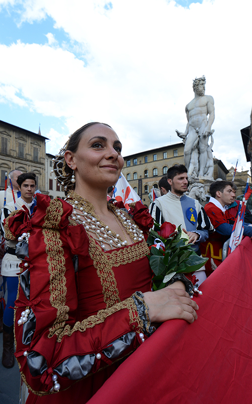 madonna fiorentina piazza signoria