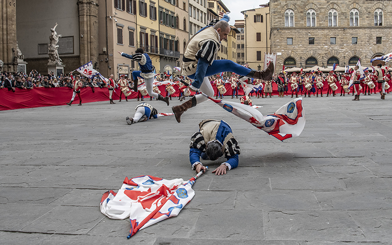 sbandieratori in piazza signoria 007